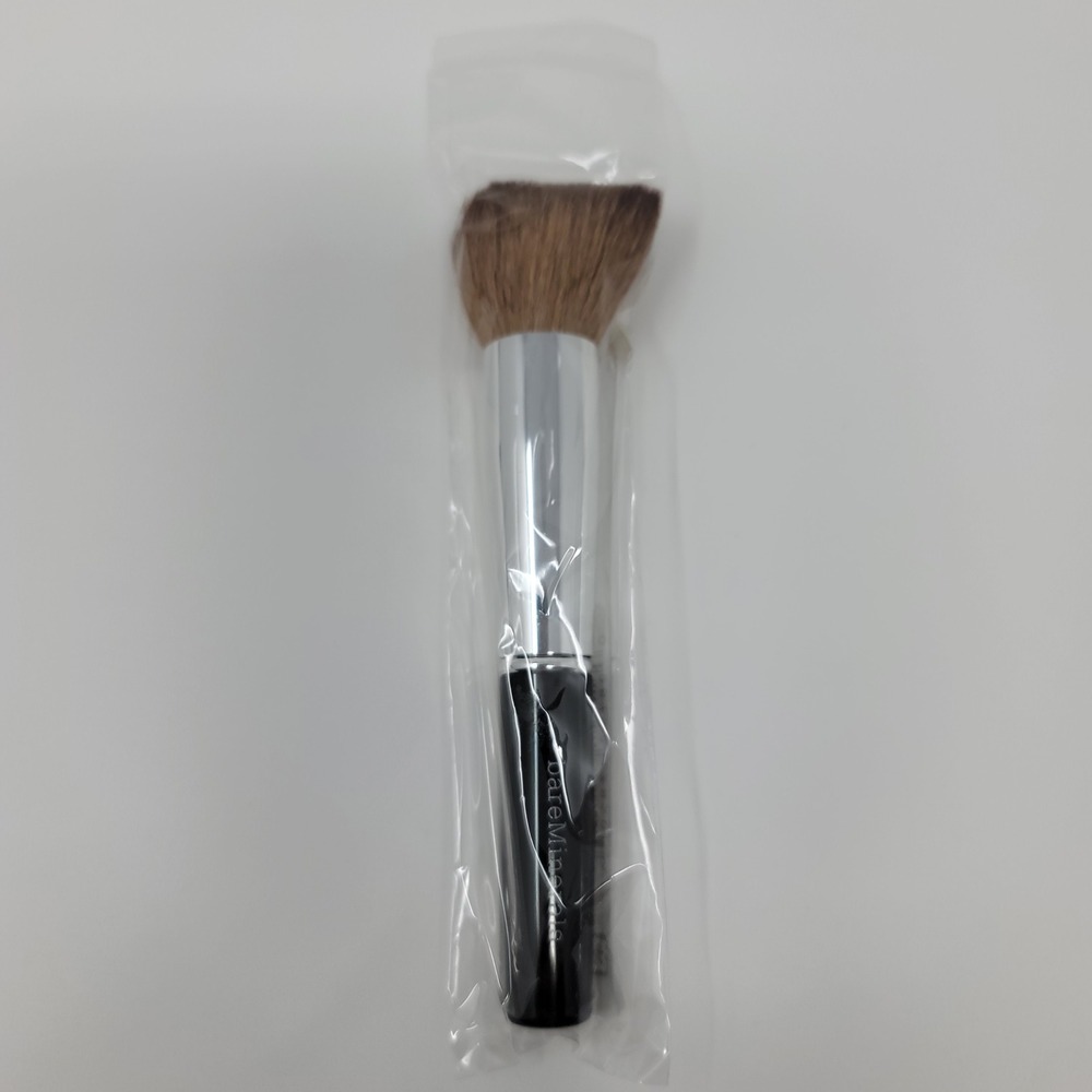 BareMinerals 2-in-1 Heavenly Face & Eye Makeup Foundation Brush Dual Ended New